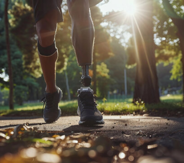 پای مصنوعی بالای زانو