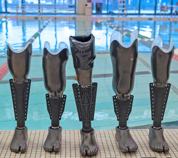 پروتز پا برای ورزش های آبی